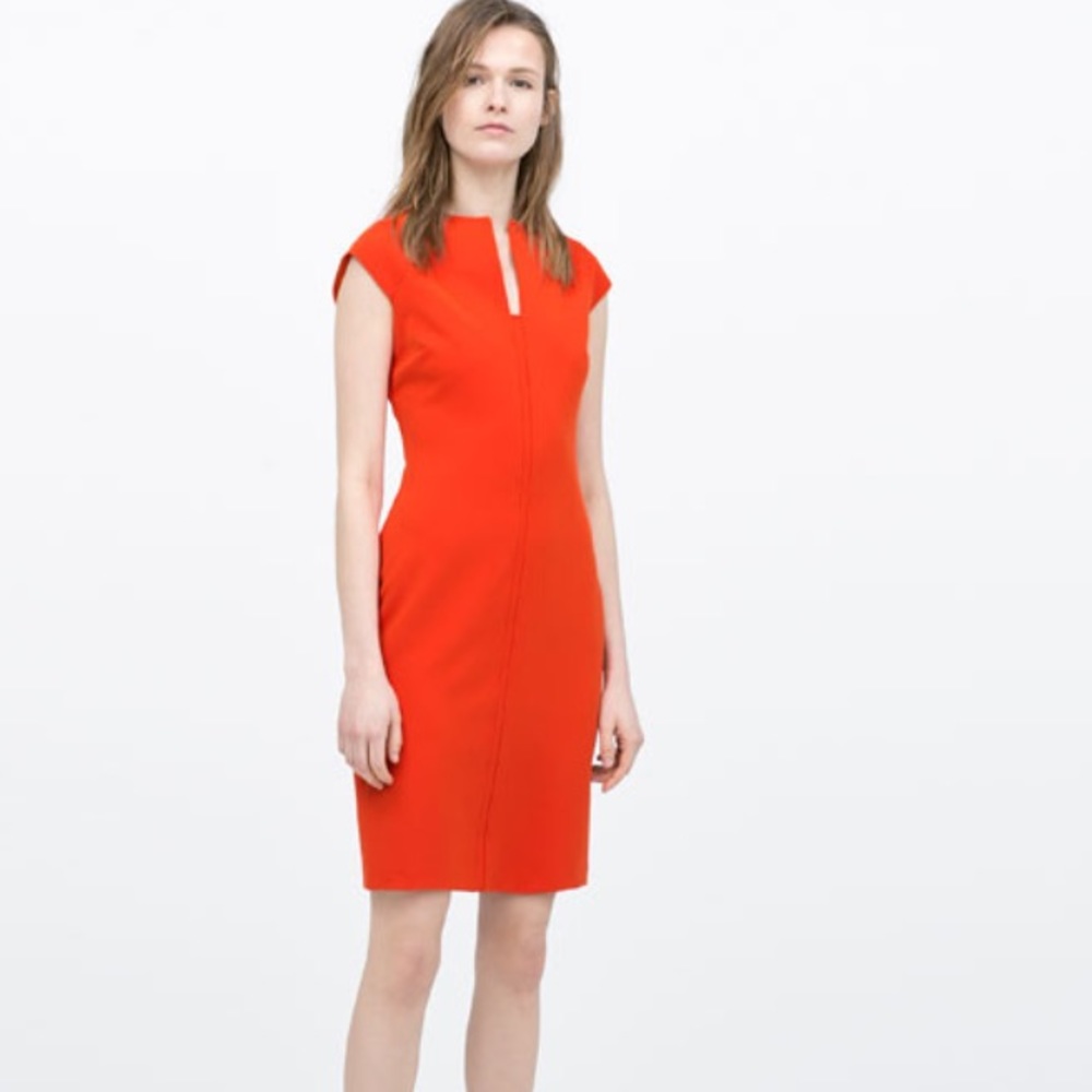 Zara Woman Sheath Dress